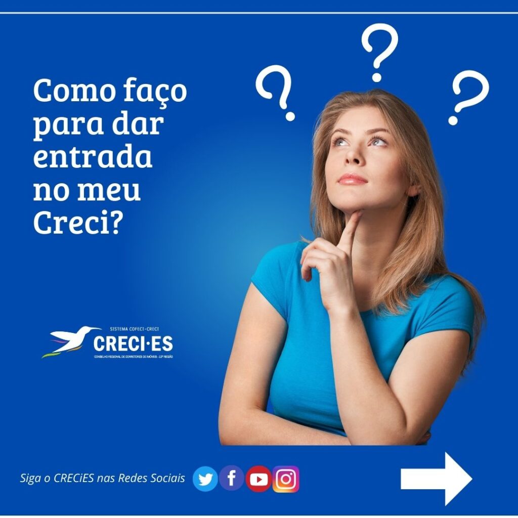 Como ser Corretor de Imóveis CRECI ES