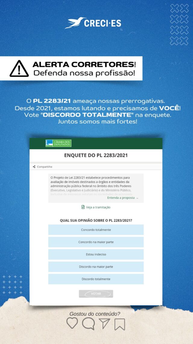 Alerta, corretores! defenda sua profissão!