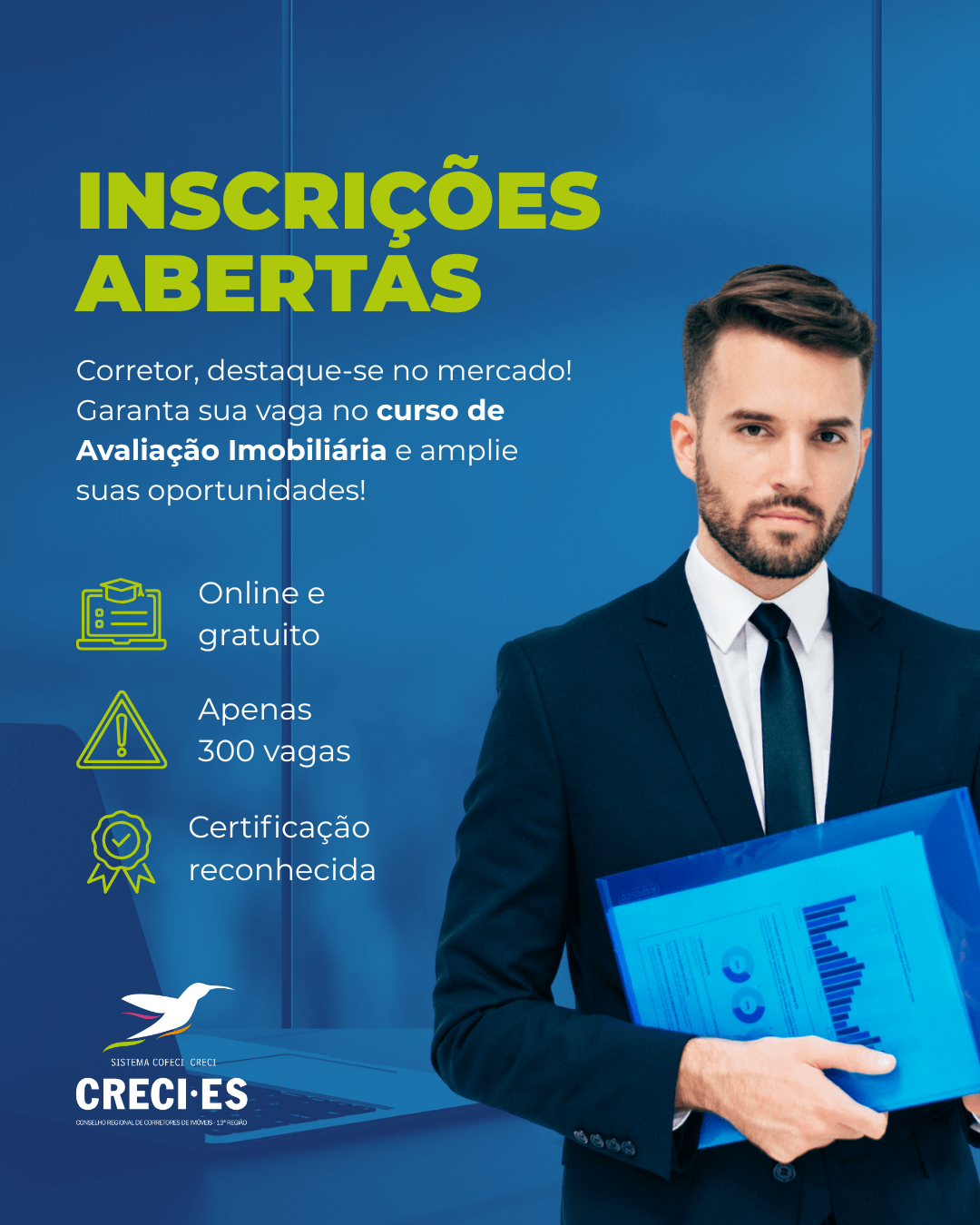 INSCRIÇÕES ABERTAS